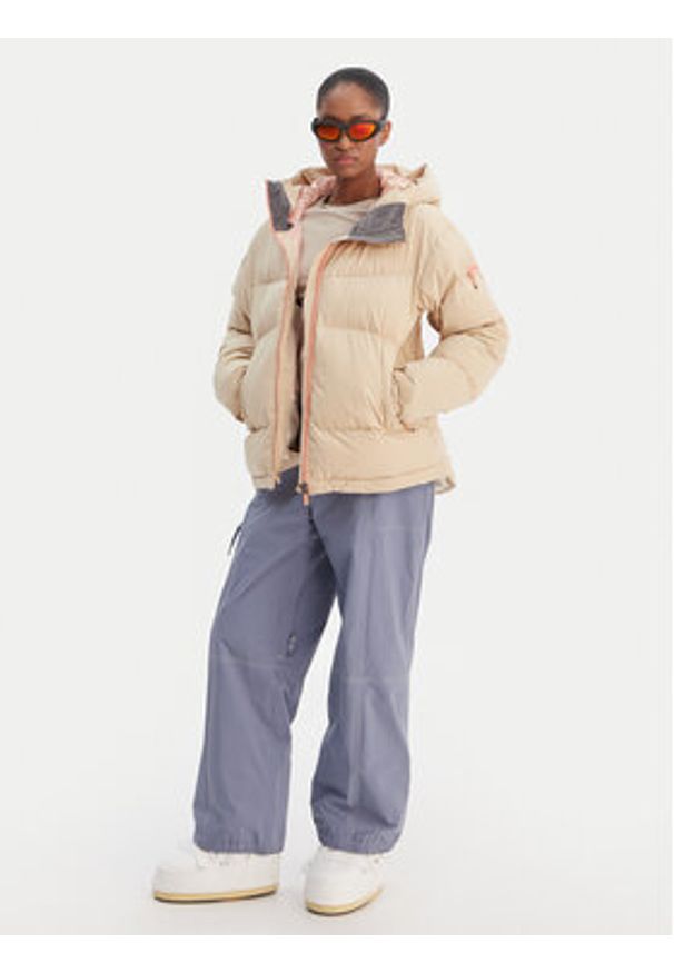 Roxy Kurtka narciarska Alofted Puffy ERJTJ03470 Beżowy Regular Fit. Kolor: beżowy. Materiał: syntetyk. Sport: narciarstwo