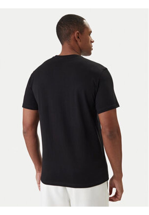 Emporio Armani T-Shirt EM000574 AF20434 UC001 Czarny Regular Fit. Kolor: czarny. Materiał: bawełna