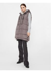 only - ONLY Bezrękawnik 15300259 Szary Regular Fit. Kolor: szary. Materiał: syntetyk. Długość rękawa: bez rękawów #7