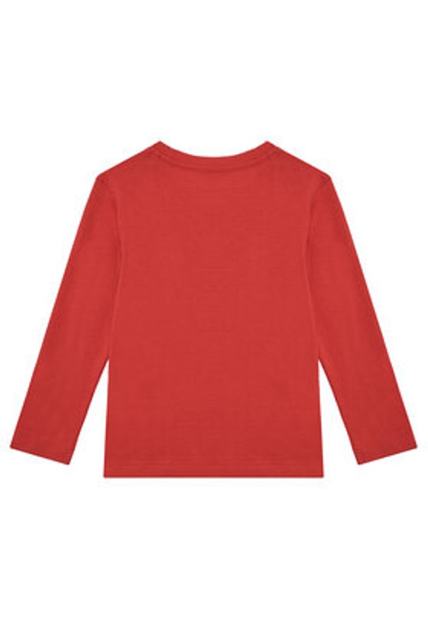 Guess Bluzka N5YI25 K8HM4 Czerwony Regular Fit. Kolor: czerwony. Materiał: bawełna