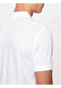 GANT - Gant Polo Shield 2220 Biały Slim Fit. Typ kołnierza: polo. Kolor: biały. Materiał: bawełna