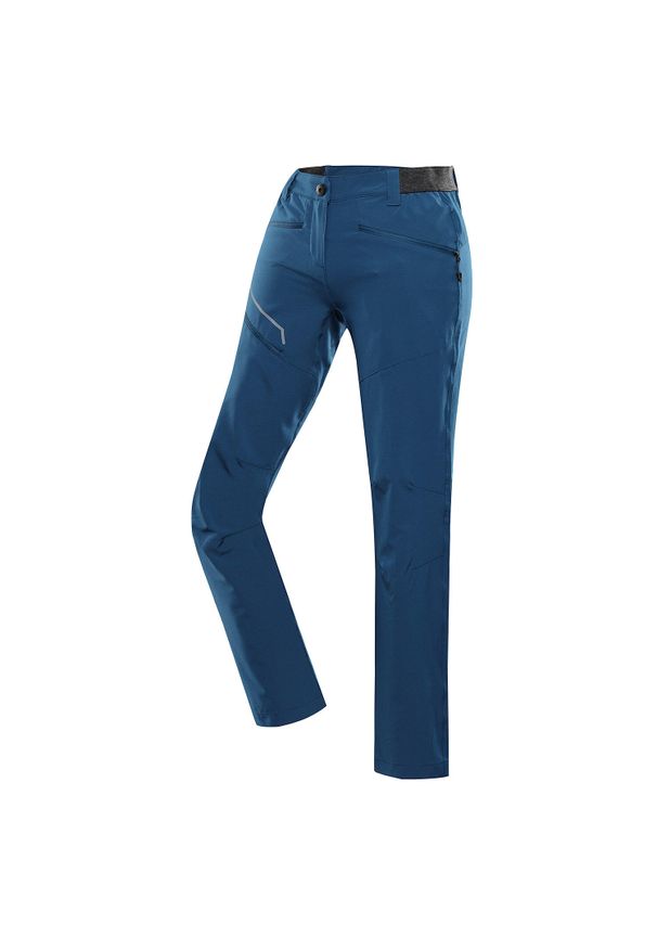ALPINE PRO - Spodnie damskie trekkingowe Alpine Pro Ramela. Kolor: niebieski. Sezon: lato. Sport: turystyka piesza