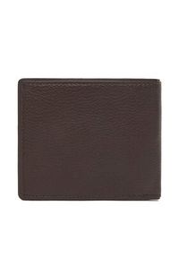 TOMMY HILFIGER - Tommy Hilfiger Duży Portfel Męski Th Corp Cc Flap & Coin AM0AM13741 Brązowy. Kolor: brązowy. Materiał: skóra