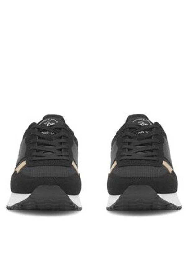 Beverly Hills Polo Club Sneakersy W-SS24-3C022 Czarny. Kolor: czarny. Materiał: materiał