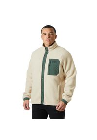 Kurtka z dresu Helly Hansen Panorama Pile Snap. Kolor: szary. Materiał: dresówka. Sport: turystyka piesza #1