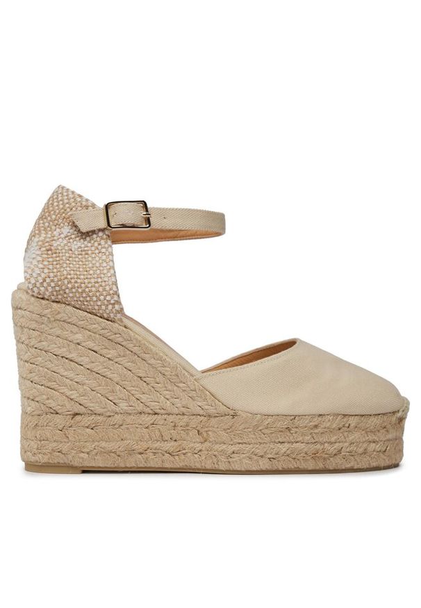 Espadryle Castañer. Kolor: beżowy