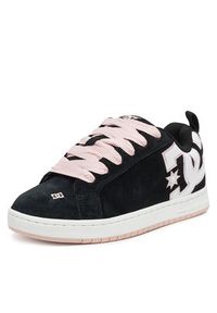DC Sneakersy V5-10116 Czarny. Kolor: czarny. Materiał: zamsz, skóra