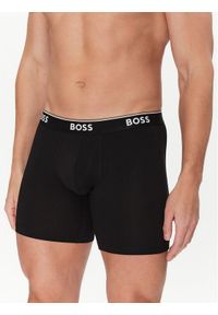 BOSS Komplet 3 par bokserek 50538142 Czarny. Kolor: czarny. Materiał: bawełna
