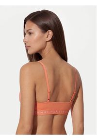 TOMMY HILFIGER - Tommy Hilfiger Biustonosz braletka Heritage Moulded Push-Up Bralette UW0UW05715 Pomarańczowy. Kolor: pomarańczowy. Materiał: bawełna. Rodzaj stanika: push-up #2