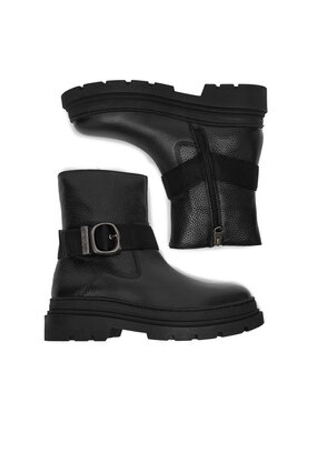 G-Star RAW - G-Star Raw Botki CEO-WI45-VR-3400-02 Czarny. Kolor: czarny. Materiał: skóra