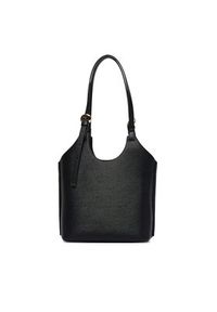 TOMMY HILFIGER - Tommy Hilfiger Torebka Th Modern Mini Tote AW0AW18617 Czarny. Kolor: czarny. Materiał: skórzane #5
