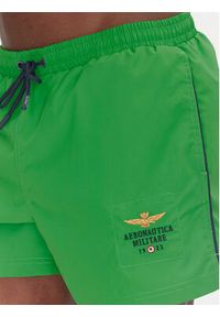 Aeronautica Militare Szorty kąpielowe 251BW223CT2967 Zielony Regular Fit. Kolor: zielony. Materiał: syntetyk #4