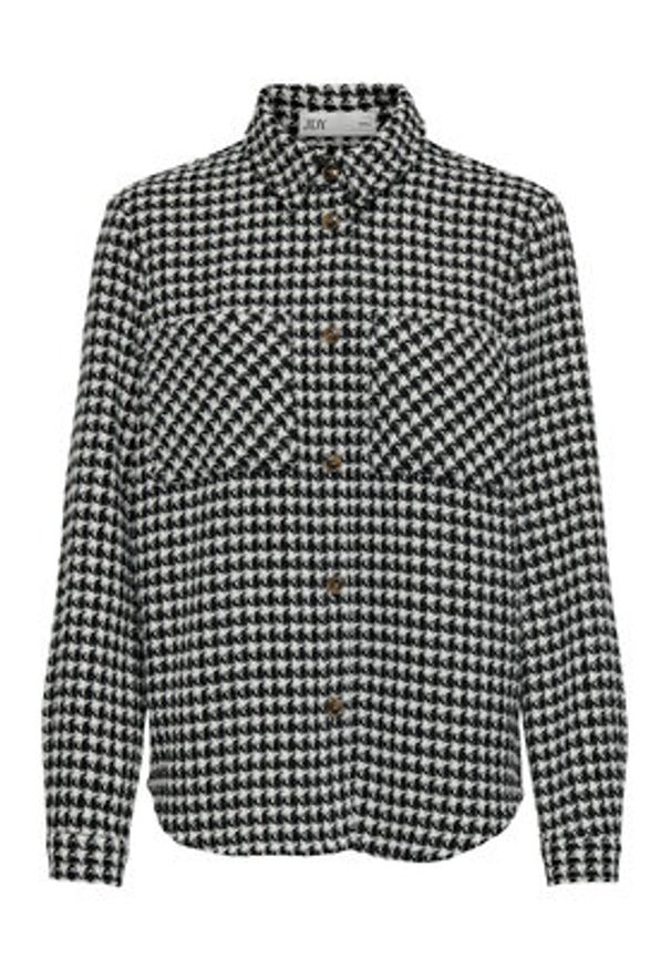 JDY Koszula 15305379 Czarny Regular Fit. Kolor: czarny. Materiał: syntetyk