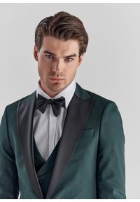 Pako Lorente - PAKO LORENTE – Kamizelka smokingowa P22SF-8S-005-Z-S. Materiał: poliester, wiskoza. Wzór: gładki. Styl: elegancki #5
