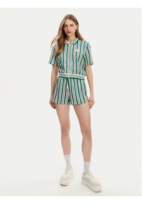 Fila Szorty sportowe Lassance FAW1002 Zielony Regular Fit. Kolor: zielony. Materiał: syntetyk #5