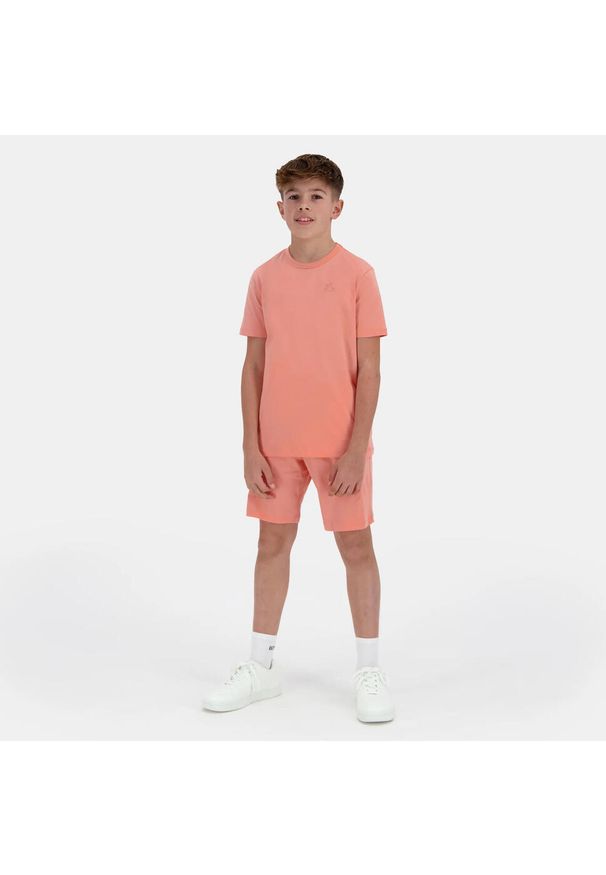 Koszulka dla dzieci Le Coq Sportif N°2. Kolor: wielokolorowy, czerwony, różowy, brązowy