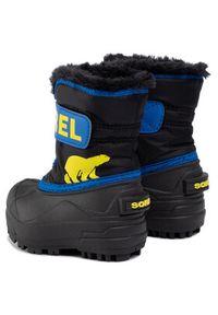 sorel - Sorel Śniegowce Toddler Snow Commander NV1960 Czarny. Kolor: czarny. Materiał: materiał