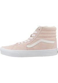 Tenisówki Vans Model Sk8-hi Kolor Rose. Kolor: różowy. Materiał: tkanina, skóra