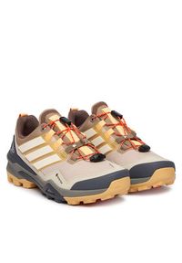 Adidas - adidas Trekkingi Terrex Skychaser Gore-Tex JR3961 Beżowy. Kolor: beżowy. Materiał: materiał #2