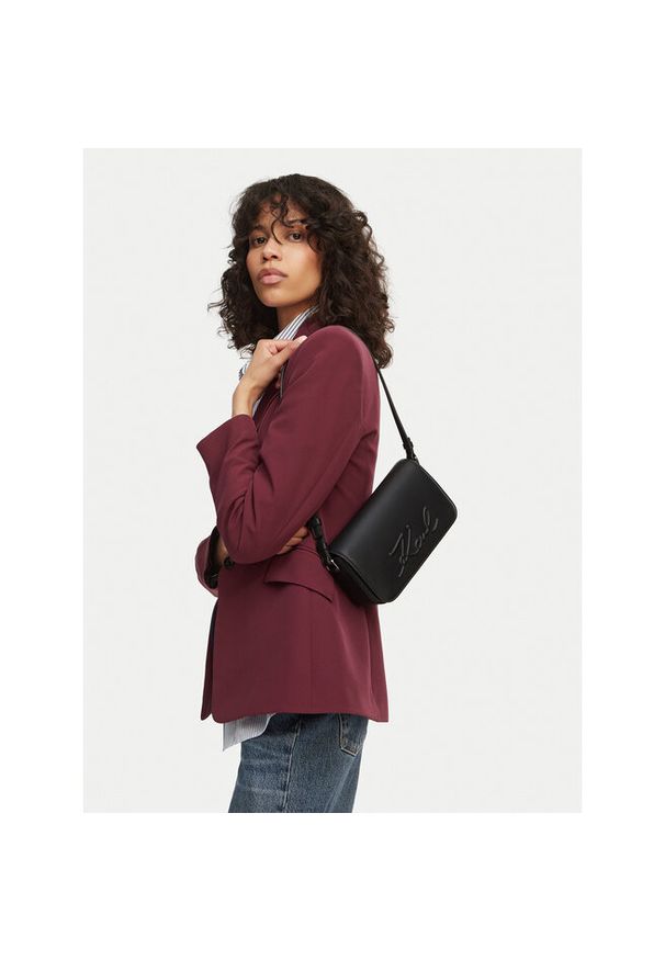 Karl Lagerfeld - Torebka KARL LAGERFELD. Kolor: czarny