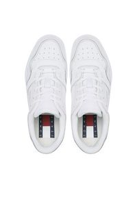 Tommy Jeans Sneakersy Basket Cupsole EM0EM01194 Biały. Kolor: biały. Materiał: skóra #6