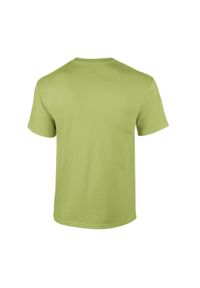 GILDAN - Ultra Bawełniana Koszulka Unisex Dla Dorosłych. Kolor: zielony, wielokolorowy, żółty. Materiał: bawełna. Sport: turystyka piesza