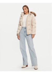 Guess Kurtka puchowa New Olga W4BL53 WEX52 Beżowy Regular Fit. Kolor: beżowy. Materiał: syntetyk #7