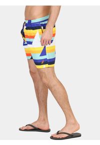 Kąpielówki męskie Nautica Igor 6". Kolor: wielokolorowy. Wzór: kolorowy. Styl: sportowy