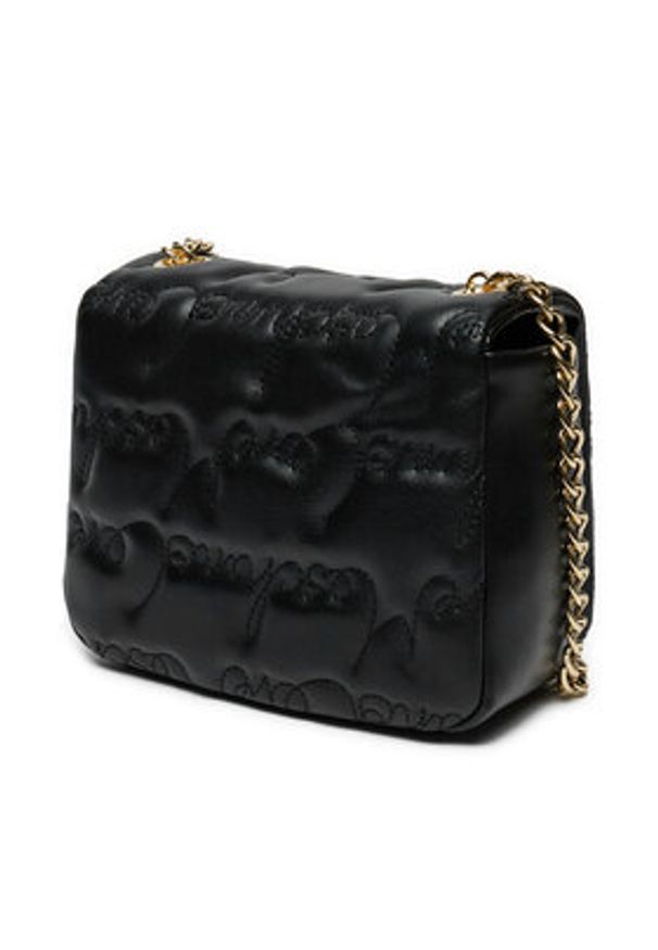 Love Moschino - LOVE MOSCHINO Torebka JC4127PP1LLJ0000 Czarny. Kolor: czarny. Materiał: skórzane