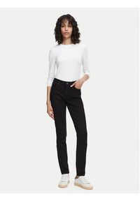 Guess Jeans Bluzka W4YI22 J1314 Biały Regular Fit. Kolor: biały. Materiał: bawełna #4