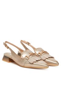 Hispanitas Baleriny Dali HV253817 Złoty. Kolor: złoty. Materiał: skóra #5