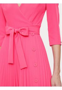Nissa Sukienka koktajlowa RZ14832 Różowy Regular Fit. Kolor: różowy. Materiał: syntetyk. Styl: wizytowy #4