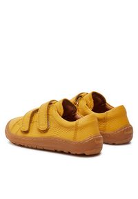 Froddo Sneakersy Barefoot Base G3130240-6 S Żółty. Kolor: żółty
