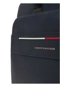 TOMMY HILFIGER - Tommy Hilfiger Torba na laptopa Th Foundation Computer Bag AM0AM13198 Granatowy. Kolor: niebieski. Materiał: skóra #5