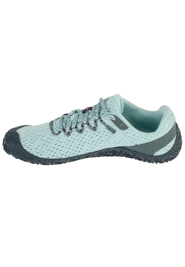 Merrell - Buty do biegania damskie, Vapor Glove 6. Okazja: na co dzień. Kolor: niebieski
