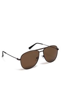 Hunter Okulary przeciwsłoneczne HT 6632S Brązowy. Kolor: brązowy #1