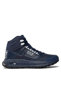 EA7 Emporio Armani Sneakersy X8Z036 XK293 S870 Granatowy. Kolor: niebieski. Materiał: materiał #1