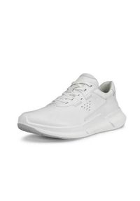 ecco - Buty do chodzenia damskie Ecco Sneaker Biom 2.2 Low Lea. Zapięcie: sznurówki. Kolor: biały. Materiał: skóra, syntetyk, tkanina, materiał. Szerokość cholewki: normalna. Sport: turystyka piesza #1