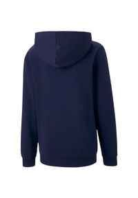 Bluza dla dzieci Puma teamGOAL 23 Casuals Hoody Jr granatowa. Kolor: niebieski