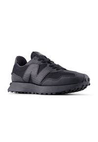 Buty unisex New Balance U327SCA – czarne. Okazja: na co dzień. Kolor: czarny. Materiał: guma, materiał, syntetyk. Szerokość cholewki: normalna #5