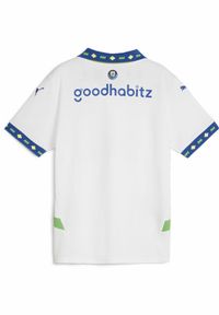 Puma - Młodzieżowa trzecia koszulka PSV Eindhoven 24/25 PUMA White Cobalt Glaze Blue. Kolor: biały, niebieski, wielokolorowy. Wzór: paski #2