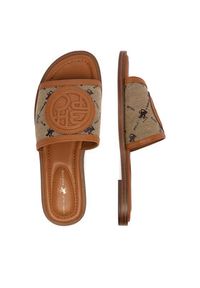 Beverly Hills Polo Club Klapki EO-HY6692-3 Brązowy. Kolor: brązowy. Materiał: materiał #4