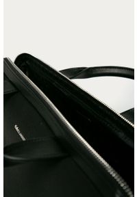 Karl Lagerfeld - Torba. Kolor: czarny. Materiał: materiał, skóra ekologiczna. Wzór: aplikacja. Styl: biznesowy #2