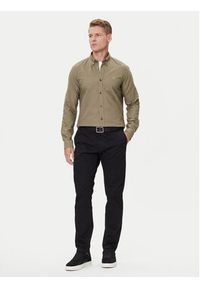 BOSS Koszula H-Roan 50544917 Zielony Slim Fit. Kolor: zielony. Materiał: bawełna #5