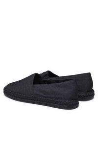 Calvin Klein Espadryle Espadrille Mono Jq HM0HM00977 Czarny. Kolor: czarny. Materiał: materiał #6