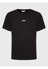 Unfair Athletics T-Shirt UNFR23-014 Czarny Regular Fit. Kolor: czarny. Materiał: bawełna
