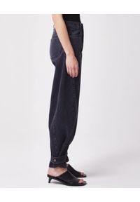 AGOLDE - Czarne spodnie jeansowe Cleo. Stan: podwyższony. Kolor: czarny #2