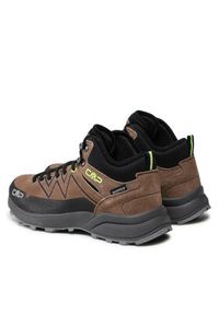 CMP Trekkingi Kaleepso Mid Hiking Shoe Wp 31Q4917 Brązowy. Kolor: brązowy. Materiał: zamsz, skóra. Sport: turystyka piesza #3