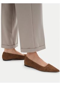 Vagabond Shoemakers Baleriny Hermine 5733-040-89 Brązowy. Kolor: brązowy. Materiał: skóra, zamsz #2