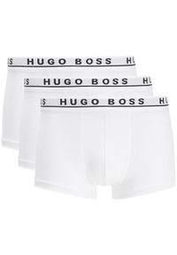 BOSS - Boss Komplet 3 par bokserek 50325403 Biały. Kolor: biały. Materiał: bawełna